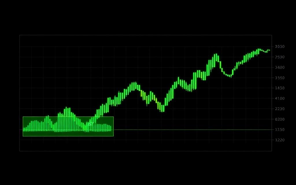 Ilustração da estratégia RSI — Sobrecompra e Sobrevenda
